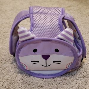 Baby Safety Helmet/Hat Purple Kitty